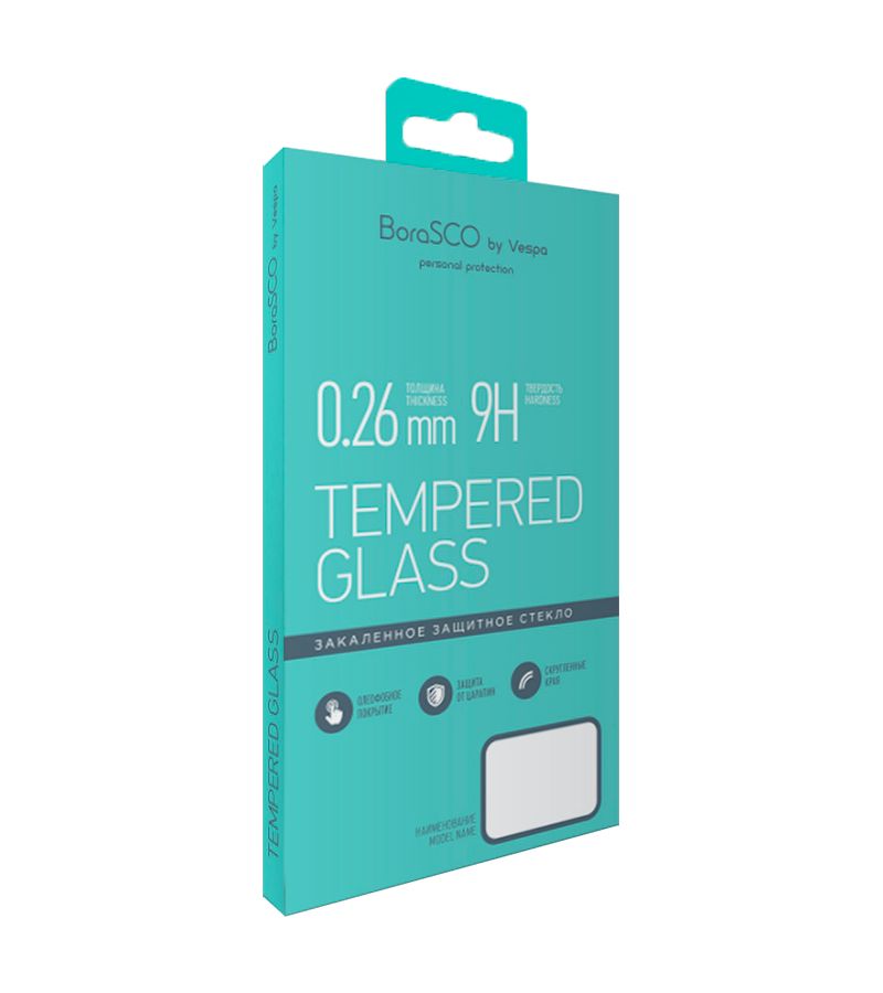 Защитное стекло BoraSCO 0,26 мм для APPLE iPad (2018/2019) защитное стекло закаленное стекло 9h для apple ipad pro 11 2018 2020 2021