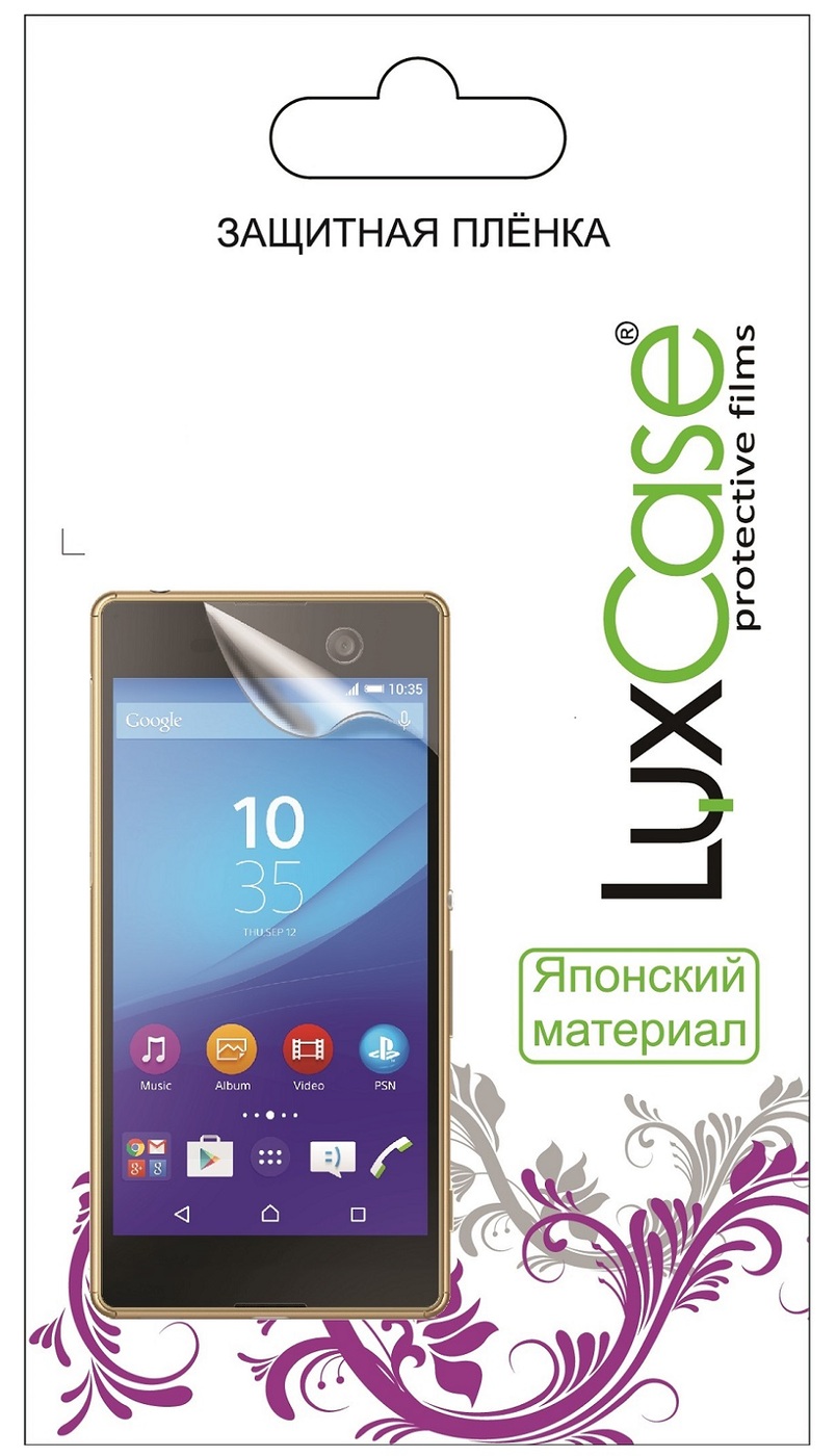 Защитная пленка LuxCase для Samsung Galaxy Tab A 8.0 Суперпрозрачная 81415 защитная плёнка для fly iq4490i era nano 10 суперпрозрачная luxcase