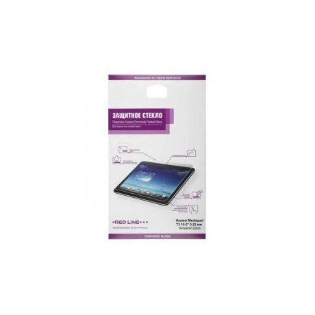 Стекло защитное Red Line Huawei Mediapad T3 10.0" 0.22 мм temper...
