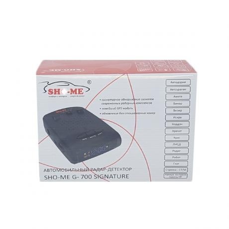 Радар-детектор Sho-Me G700 Signature - фото 5