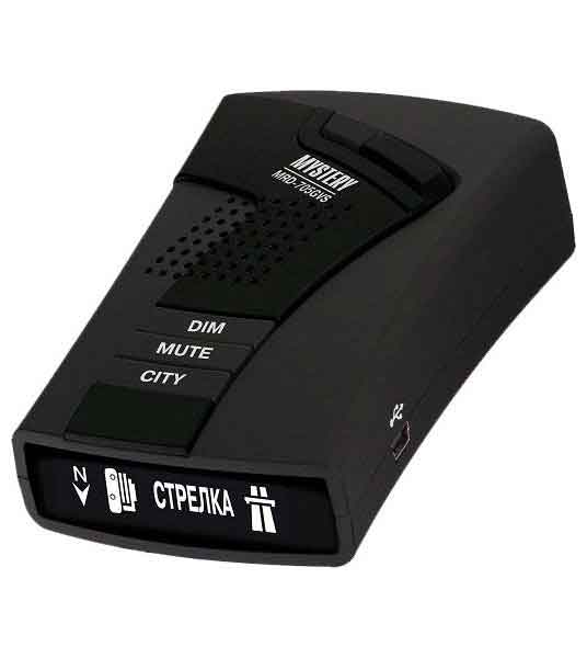 

Радар-детектор Mystery MRD-705GVS (GPS)