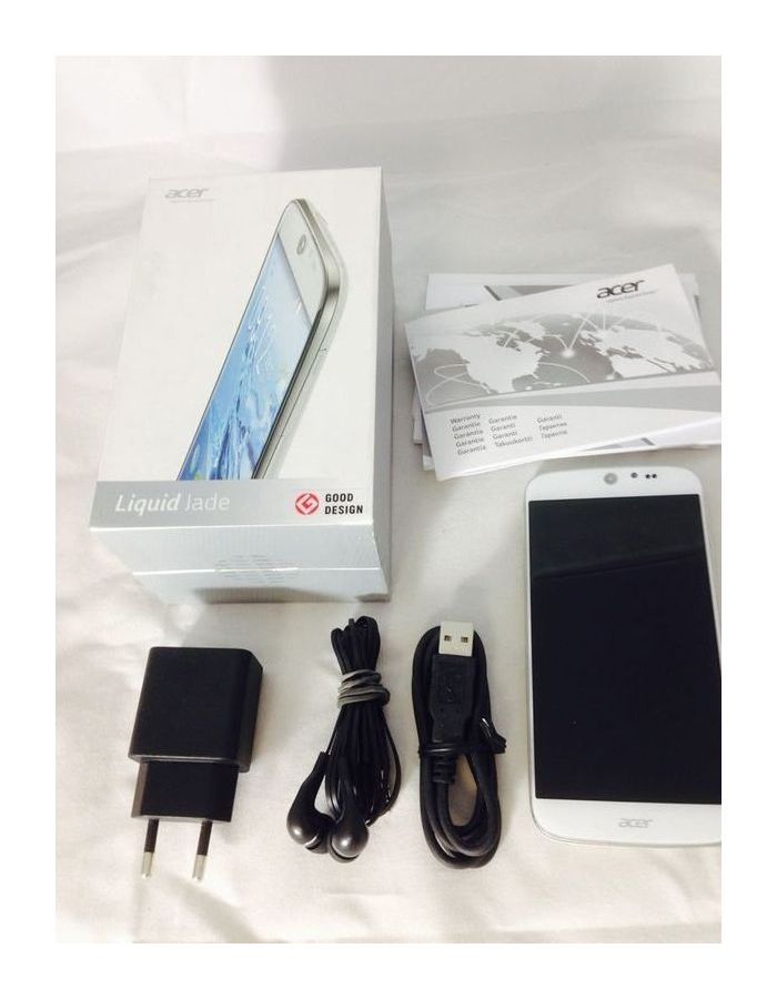 Смартфон Acer Liquid Jade S55 White уцененный stonering оригинальная замена 3710398 2p батарея для archos 140 цезия ac140csv3 ноутбука пк