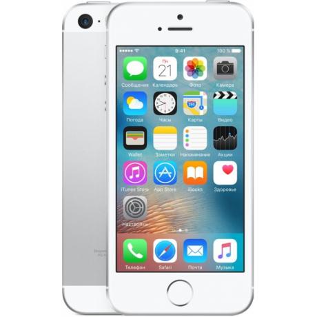 Смартфон Apple iPhone SE 32GB Silver (MP832RUA) - фото 1
