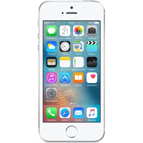 Смартфон Apple iPhone SE 32GB Silver (MP832RUA) - фото 4