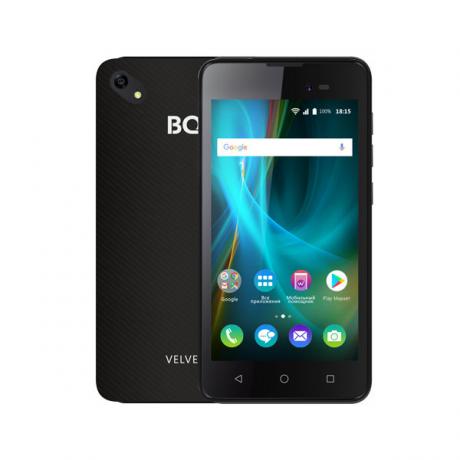 Смартфон BQ Mobile BQ-5035 Velvet Black - фото 1