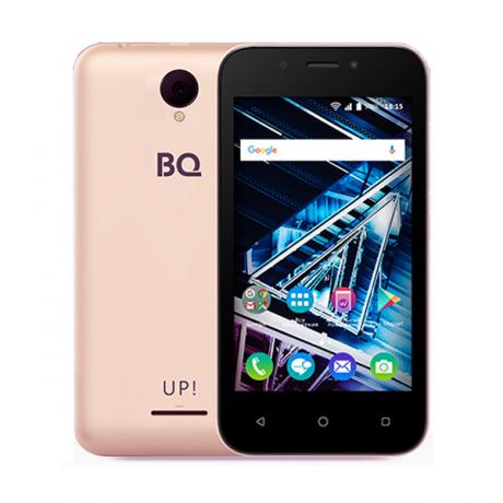 Смартфон BQ Mobile BQ-4028 UP! Pink Gold - фото 1