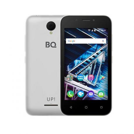 Смартфон BQ Mobile BQ-4028 UP! Silver - фото 1