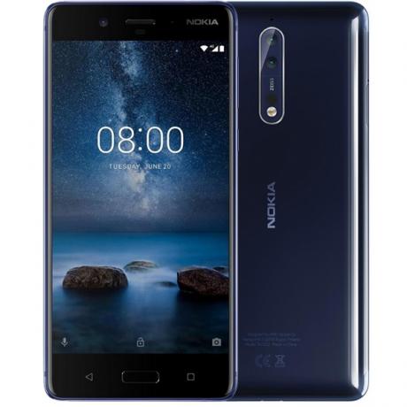 Смартфон Nokia 8 Dual Sim Blue - фото 1