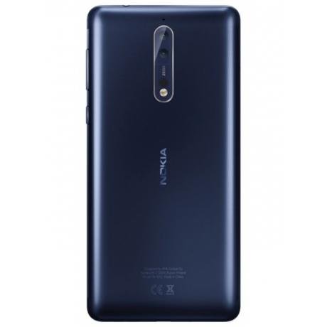 Смартфон Nokia 8 Dual Sim Blue - фото 4