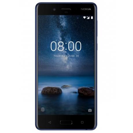 Смартфон Nokia 8 Dual Sim Blue - фото 5