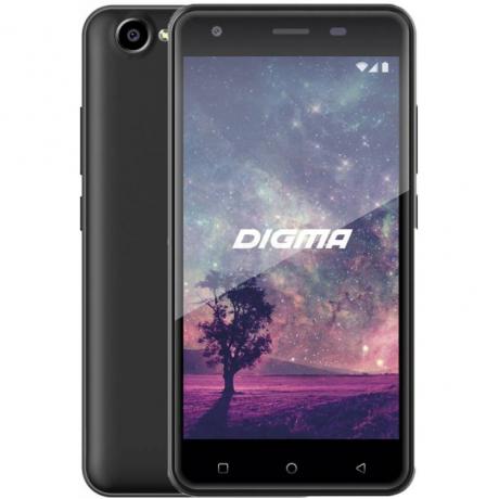 Смартфон Digma G501 4G Vox 16Gb Black - фото 1