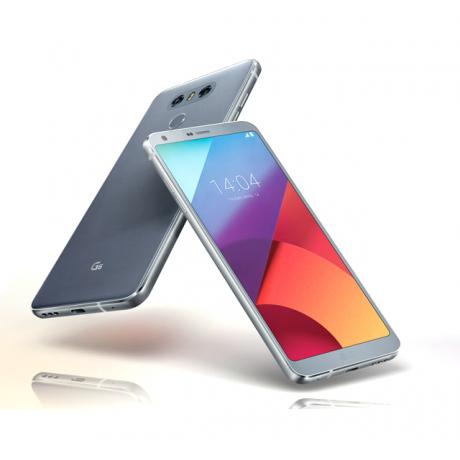 Смартфон LG G6 32Gb H870S Platinum - фото 1