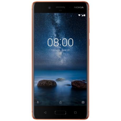 Смартфон Nokia 8 Dual Sim Copper - фото 2