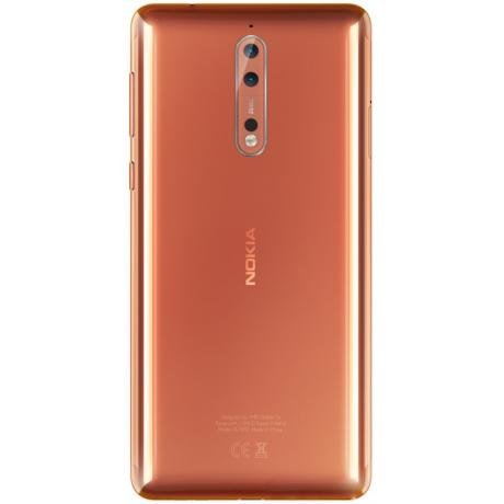 Смартфон Nokia 8 Dual Sim Copper - фото 5