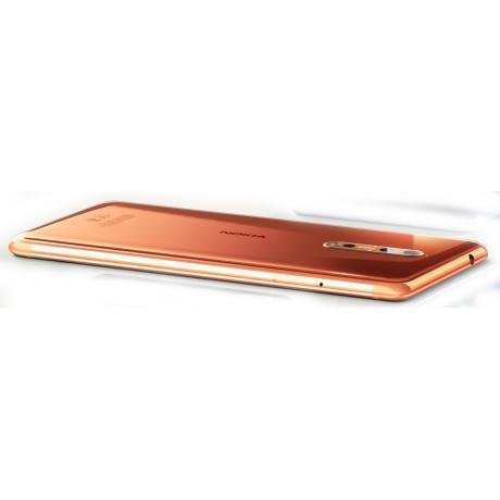 Смартфон Nokia 8 Dual Sim Copper - фото 7
