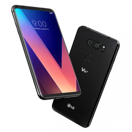 Смартфон LG V30+ 128Gb H930DS Black  - фото 1