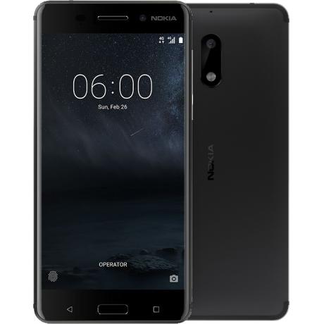 Смартфон Nokia 6 32Gb DS TA-1021 Black - фото 1