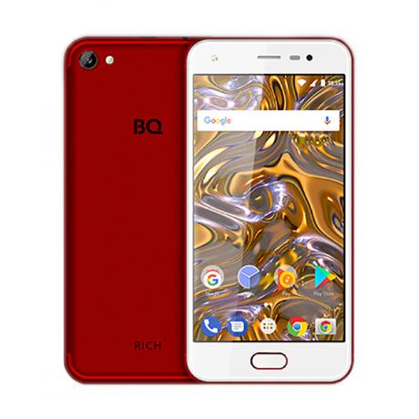 Смартфон BQ Mobile BQ-5012L Rich LTE Red - фото 1