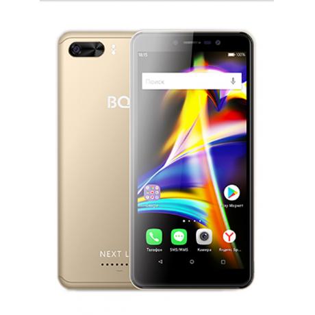 Смартфон BQ Mobile BQ-5508L Next LTE Gold - фото 1