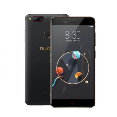 Смартфон ZTE Nubia Z17 Mini 4Gb 64Gb Black Gold - фото 1