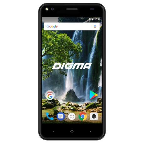 Смартфон Digma VOX E502 4G 16Gb 1Gb Blue - фото 2