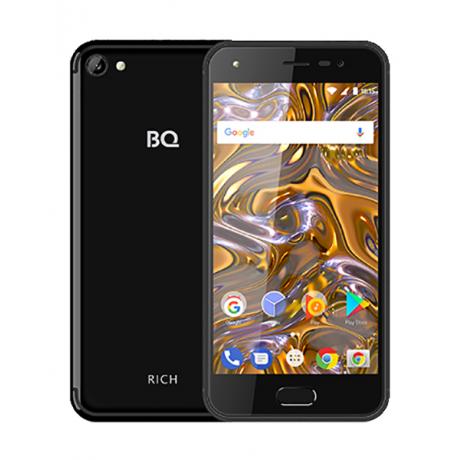 Смартфон BQ Mobile BQ-5012L Rich LTE Black - фото 1