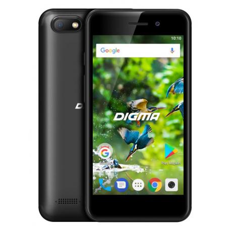 Смартфон Digma Linx A453 3G 8Gb 1Gb Black - фото 1