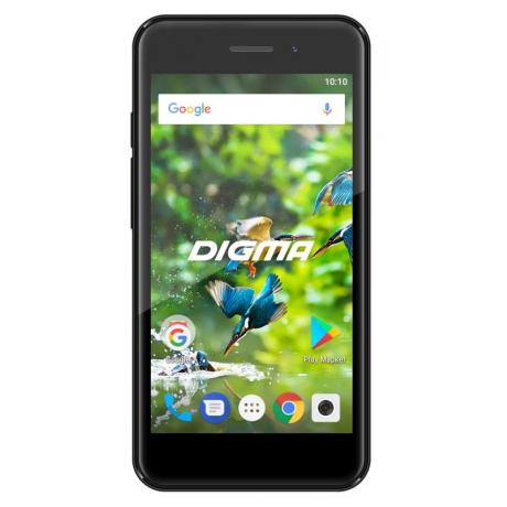 Смартфон Digma Linx A453 3G 8Gb 1Gb Black - фото 2