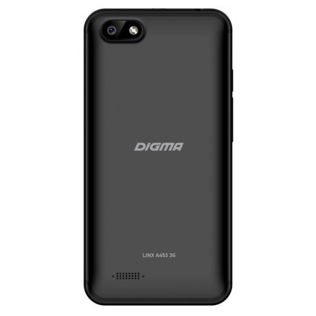 Смартфон Digma Linx A453 3G 8Gb 1Gb Black - фото 3