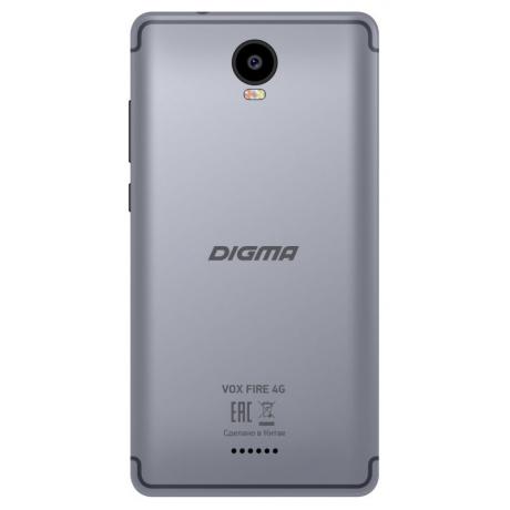 Смартфон Digma VOX FIRE 4G 8Gb 1Gb Gray - фото 3