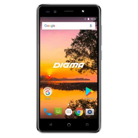 Смартфон Digma VOX S513 4G 16Gb 1Gb Black - фото 2