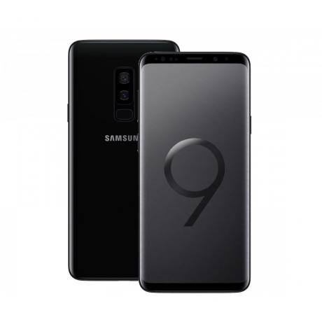 Смартфон Samsung SM-G965F Galaxy S9+ 256Gb Черный бриллиант - фото 1