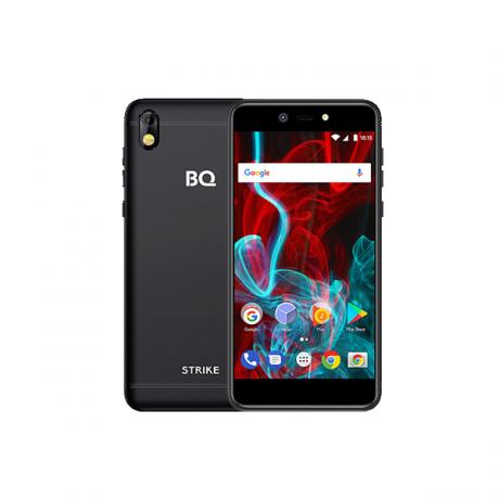 Смартфон BQ Mobile BQ-5211 Strike Black - фото 1