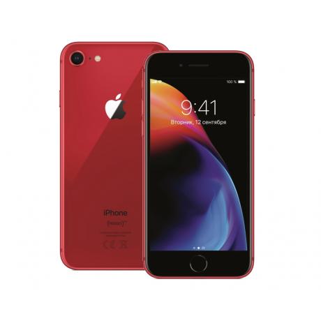 Смартфон Apple iPhone 8 64Gb  Product Red (MRRM2RU/A) - фото 1