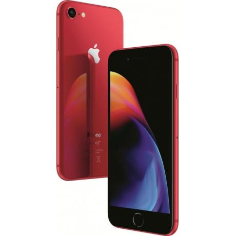 Смартфон Apple iPhone 8 64Gb  Product Red (MRRM2RU/A) - фото 5