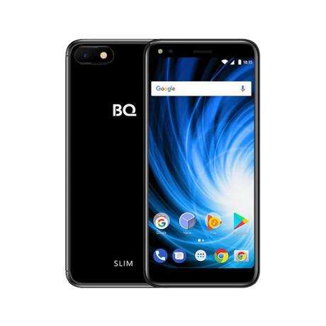 Смартфон BQ Mobile BQ-5701L Slim LTE Glossy Black - фото 1