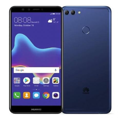 Смартфон Huawei Y9 (2018) LTE Blue - фото 1