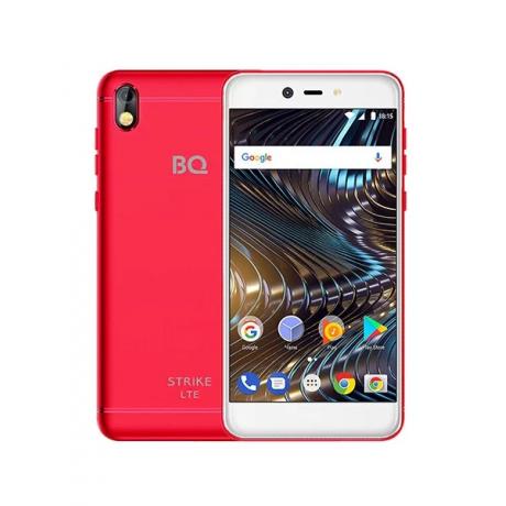 Смартфон BQ Mobile BQ-5209L Strike LTE Red - фото 1