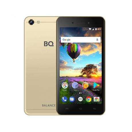 Смартфон BQ Mobile BQ-5206L Balance Gold - фото 1