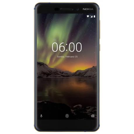 Смартфон Nokia 6.1 (2018) 32Gb Blue - фото 2