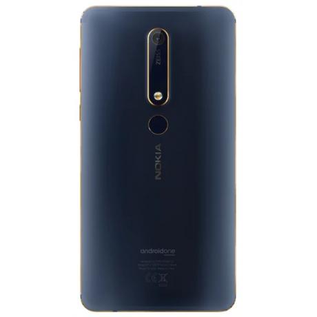 Смартфон Nokia 6.1 (2018) 32Gb Blue - фото 3