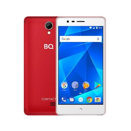 Смартфон BQ Mobile BQ-5001L Contact LTE Red - фото 1