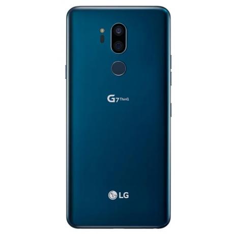 Смартфон LG G7 ThinQ 64Gb Aurora Blue - фото 2