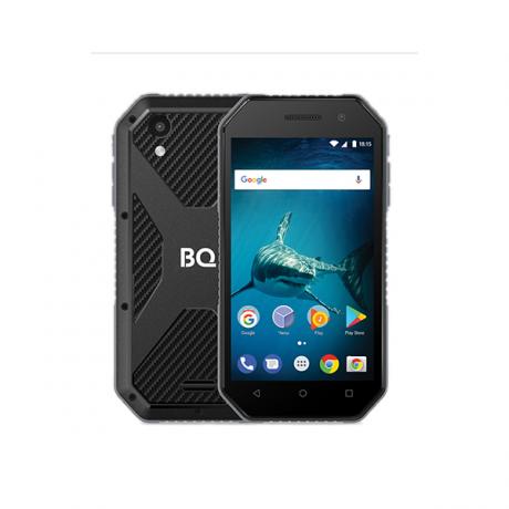 Смартфон BQ Mobile BQ-4077 Shark Mini Black - фото 1