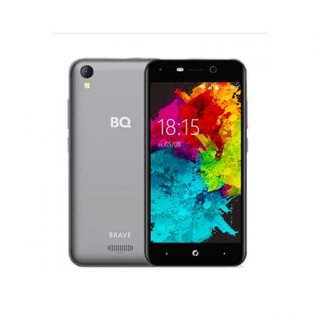 Смартфон BQ Mobile BQ-5008L Brave LTE Gray - фото 1