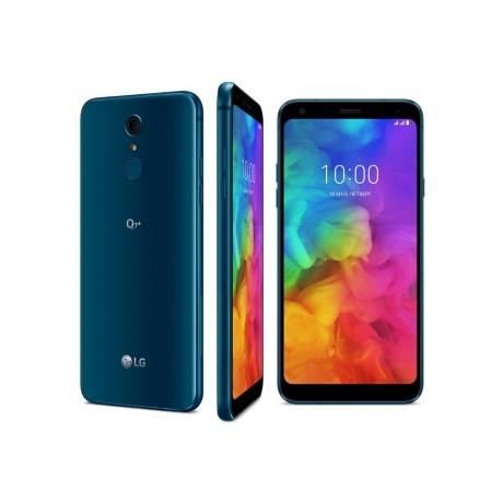 Смартфон LG Q7+ Q610NA 64Gb Blue - фото 6