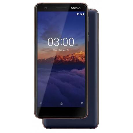 Смартфон Nokia 3.1 16Gb Blue - фото 1