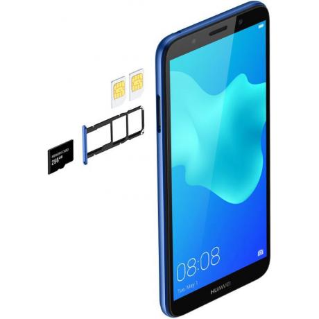 Смартфон Huawei Y5 Prime 2018 LTE Dual sim Blue - фото 4