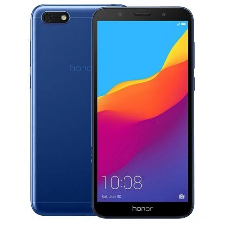 Смартфон Huawei Honor 7A LTE Dual sim Blue - фото 1
