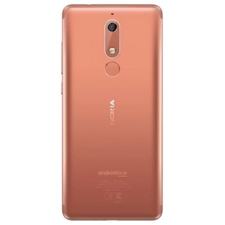 Смартфон Nokia 5.1 16Gb Copper - фото 3